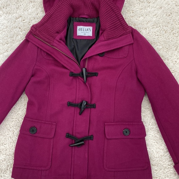 Delias Women Wool Jacket - Picture 2 of 9
